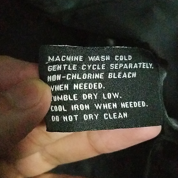 London Fog Black Trench Coat - Picture 5 of 6